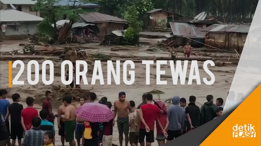 Sedih... Ratusan Orang Tewas Akibat Badai Tropis Tembin