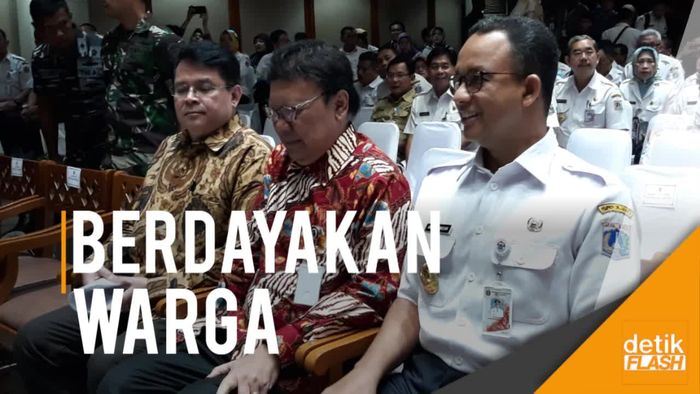 Anies Libatkan Warga Rencanakan Pembangunan Ibu Kota