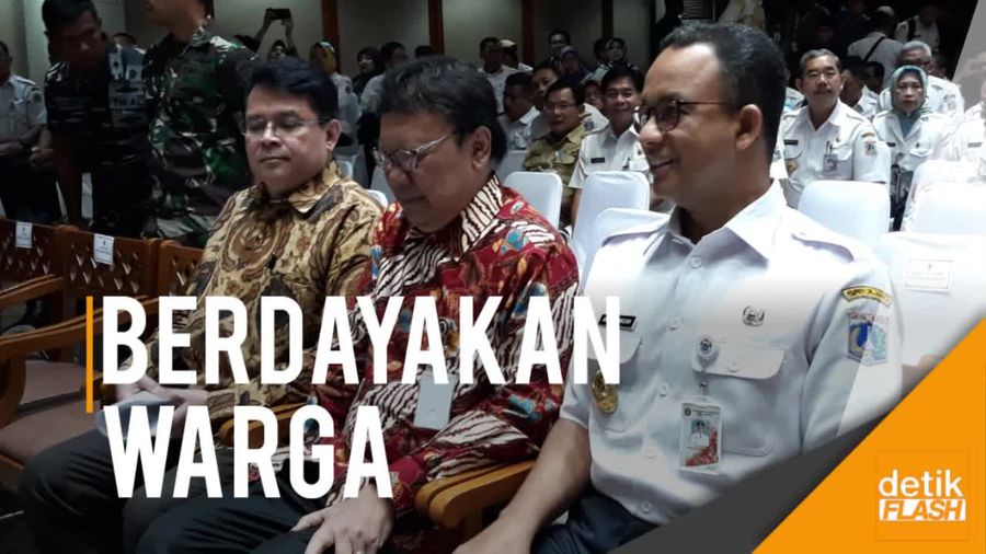Anies Libatkan Warga Rencanakan Pembangunan Ibu Kota