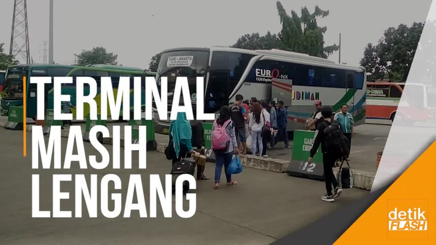 1 Januari 2018, Prediksi Puncak Arus Balik di Terminal Kp Rambutan