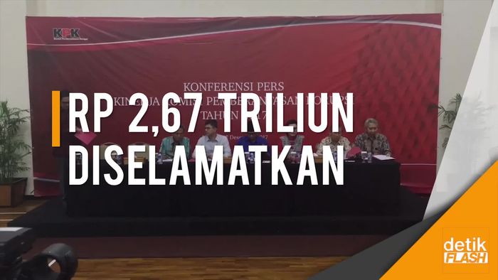 Selama 2017, KPK Berhasil Selamatkan Rp 2,67 Triliun Uang Negara