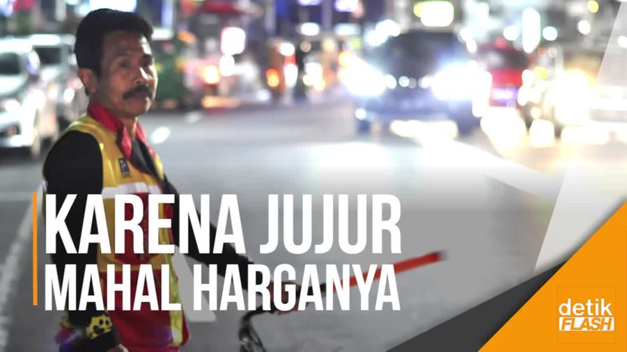 Viral! Kisah Babeh Kumis, Sang Juru Parkir Jujur dari Sukabumi