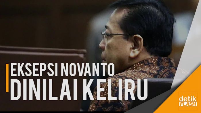 Jaksa KPK Minta Hakim Tolak Eksepsi Novanto!   