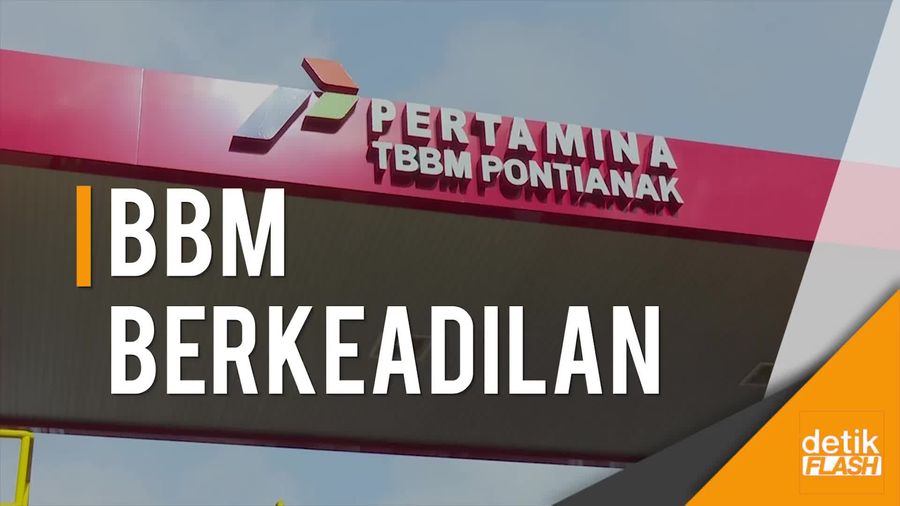Resmikan BBM Satu Harga, Jokowi: Biayanya Tak Sampai Rp 1 Triliun