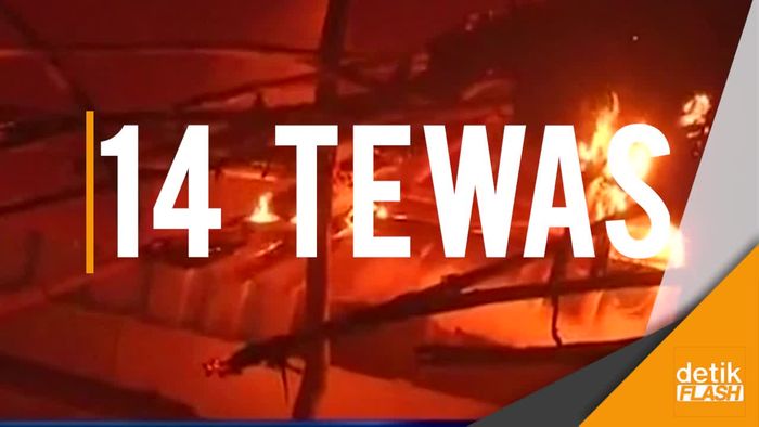 Gedung di Pusat Kota Mumbai Terbakar Hebat