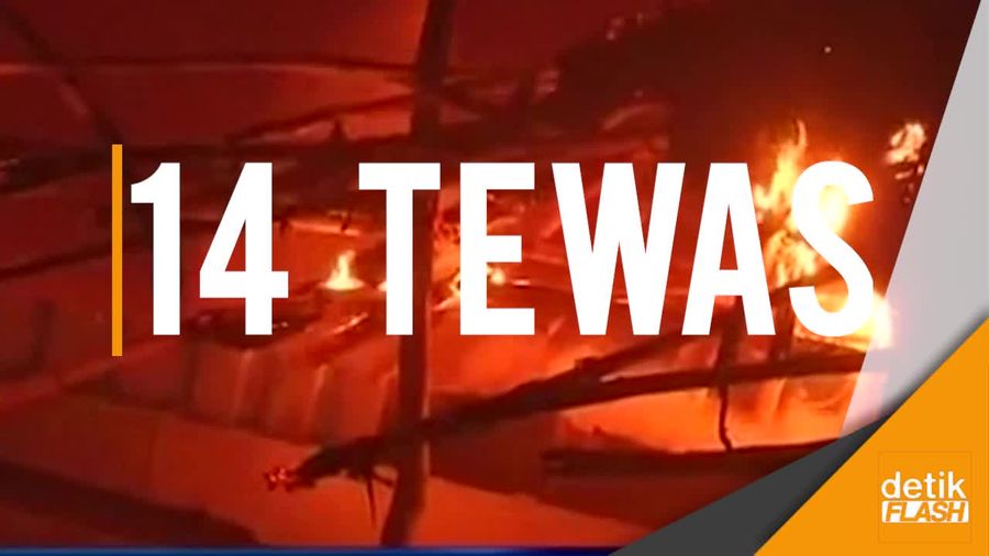Gedung di Pusat Kota Mumbai Terbakar Hebat