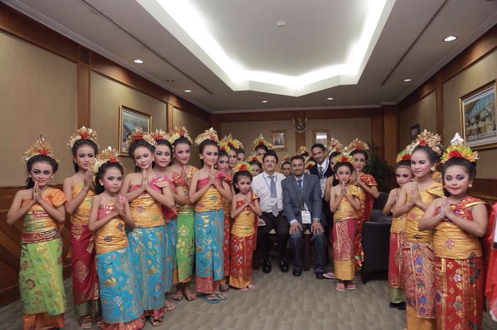 50 Penari Pendet Cilik Siap Menyambut Raja Salman 
