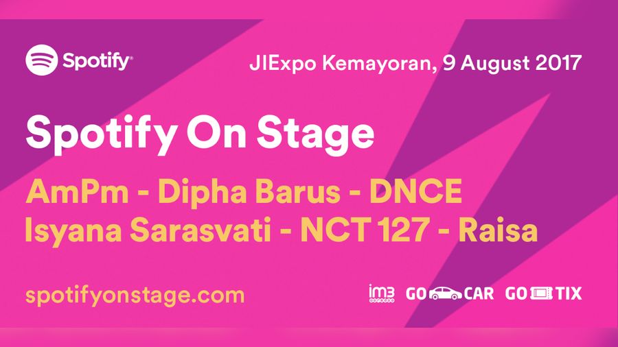 Catat! Spotify on Stage Segera Digelar di Jakarta