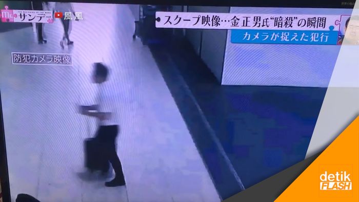 Rekaman CCTV Sebelum Kematian Kim Jong-Nam