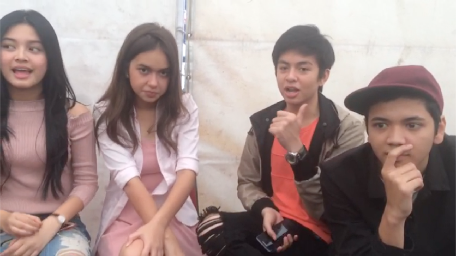 Kesan Artis Sinetrans di Acara Terakhir Hangout With All Stars 