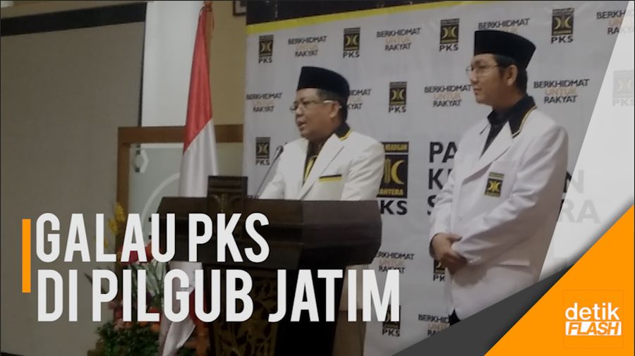 Galau di Pilgub Jatim, PKS Pertimbangkan Poros Ketiga