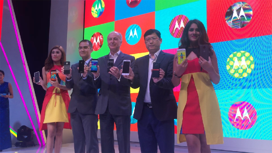 Keseruan di Peluncuran Moto Z