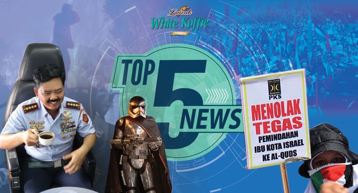 Top 5 News: Ngopi di Udara Bareng Panglima TNI, Aksi Bela Palestina