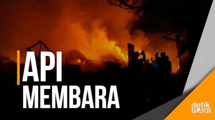 Pasar Pasrepan Ludes Dilalap Si Jago Merah