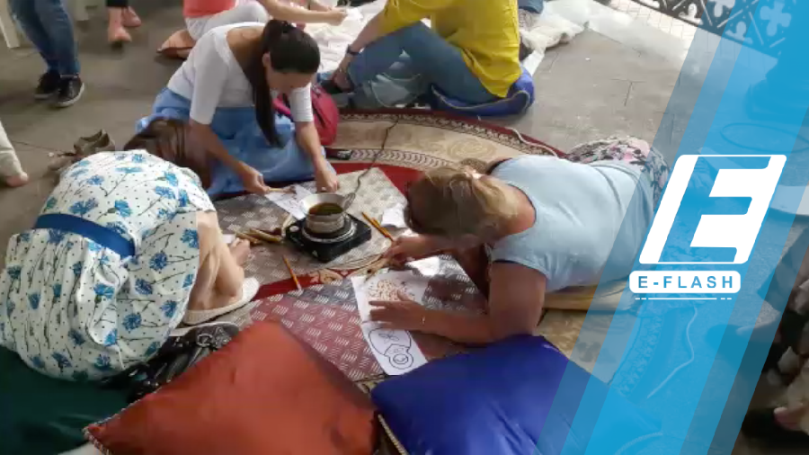 Belajar Membatik hingga Joget ‘Poco-poco’ di Festival Indonesia