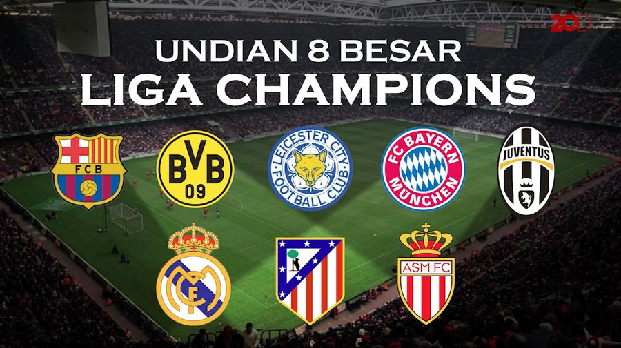 Undian 8 Besar Liga Champions