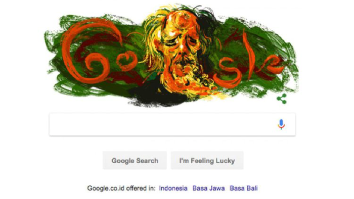 Affandi Jadi Google Doodle