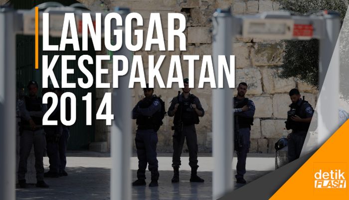 Melihat Ketatnya Penjagaan Militer Israel ke Komplek Al-Aqsa