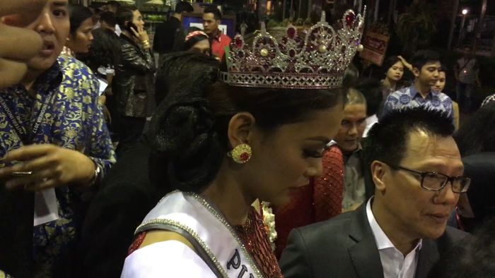 Bunga Jelita Tak Menyangka Jadi Juara Puteri Indonesia 2017