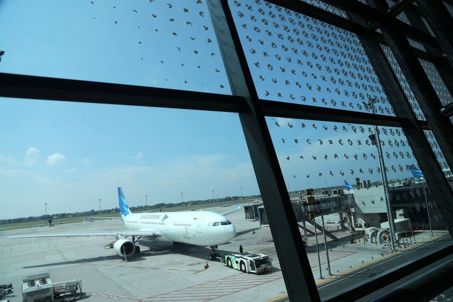 Wajah Kedatangan di Terminal 3 Internasional Soekarno Hatta