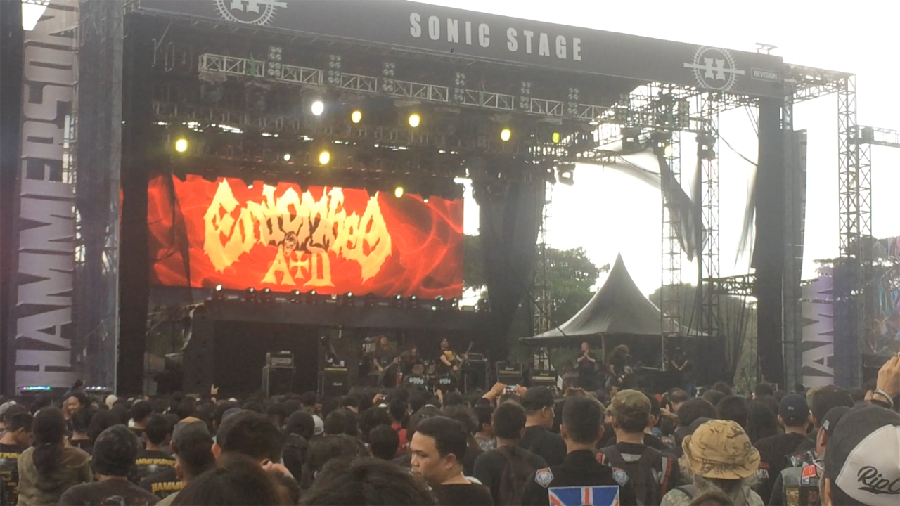 Entombed A.D. Bikin Suasana Melow Hammersonic 2017