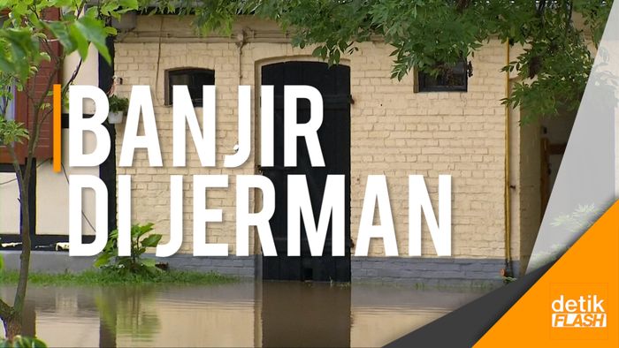 Banjir Akibat Bendungan Rusak Repotkan Warga di Jerman