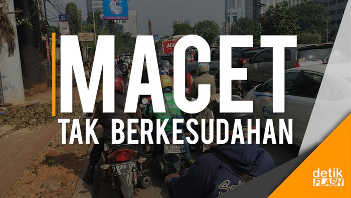Melihat Neraka Lalin di Mampang via CCTV NTMC