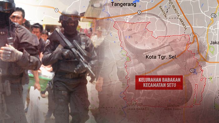 Densus 88 dan Teroris di Tangsel Sempat Baku Tembak