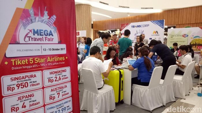 Keseruan Mega Travel Fair Pertama di Palembang