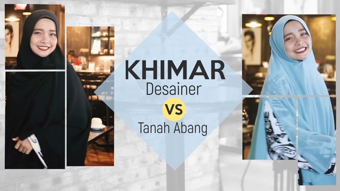 Ini Bedanya Khimar Desainer dan Khimar Tanah Abang