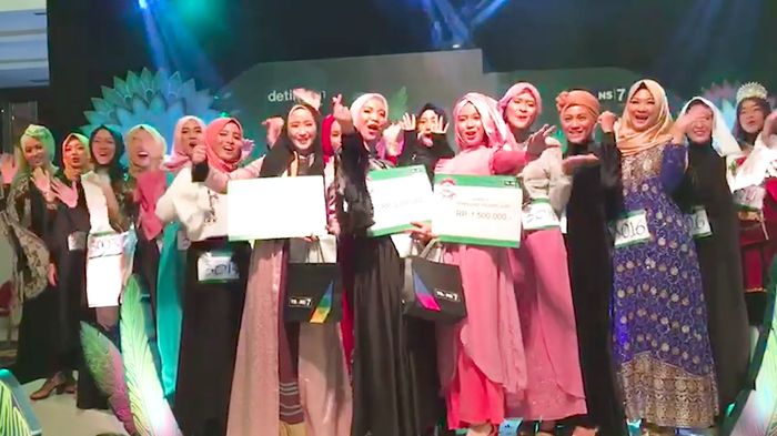 Ini Dia! 3 Juara Favorit Pilihan Juri Sunsilk Hijab Hunt 2017 di Palembang