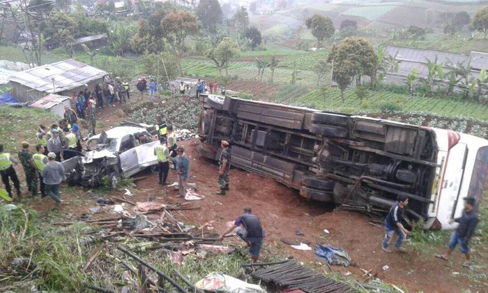 Kecelakaan Maut Kembali Terjadi di Jalur Puncak