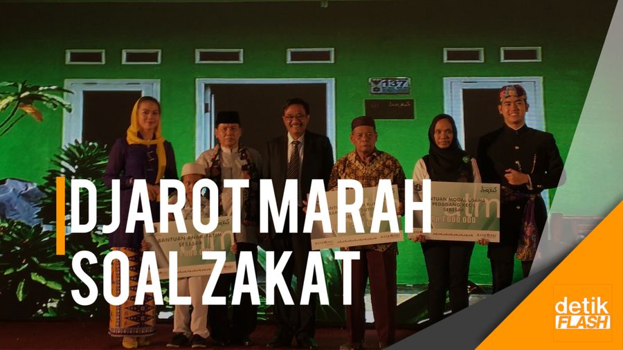 Djarot Marah Karena Pemberi Zakat Diumumkan ke Publik