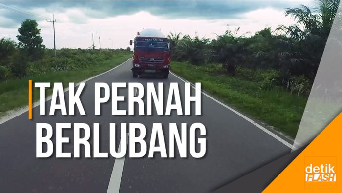 Melihat Jalan Aspal Pertama di Palangka Raya