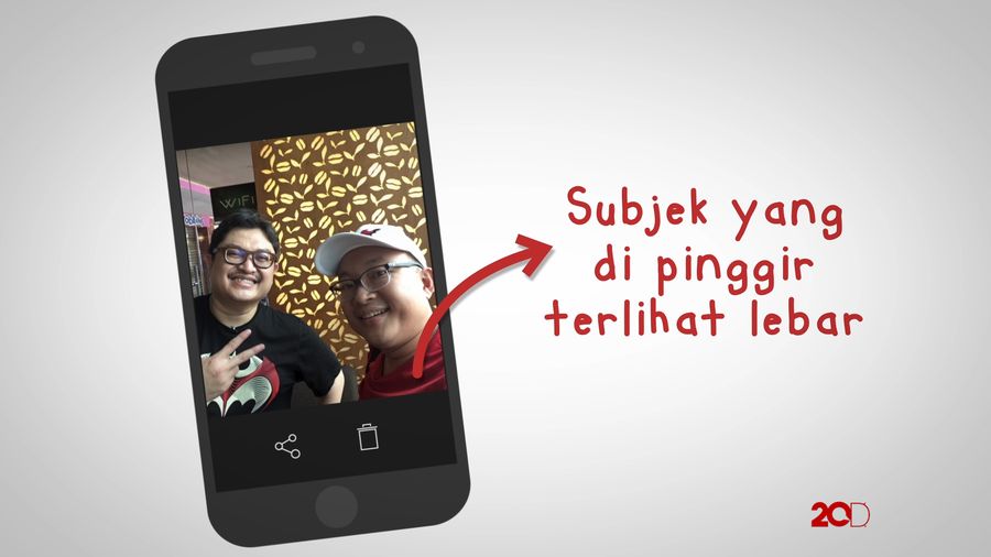 Cekidot Trik Selfie Anti Muka Bulat