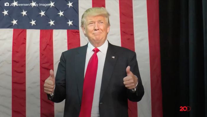 Bukan Made in USA, Jas Donald Trump Ternyata Buatan Indonesia