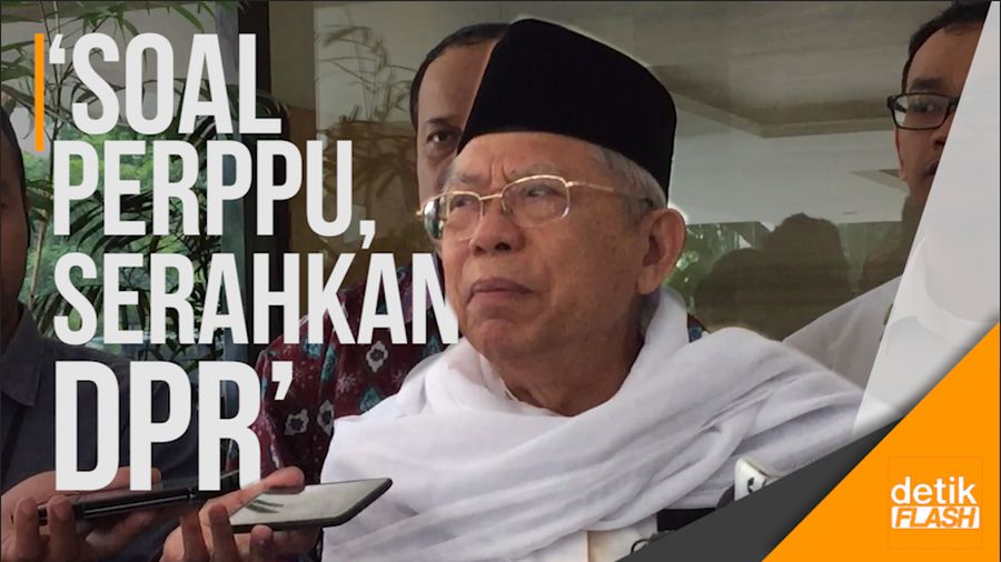 Ketua MUI Maruf Amin: Ngapain Ikut Aksi 287?
