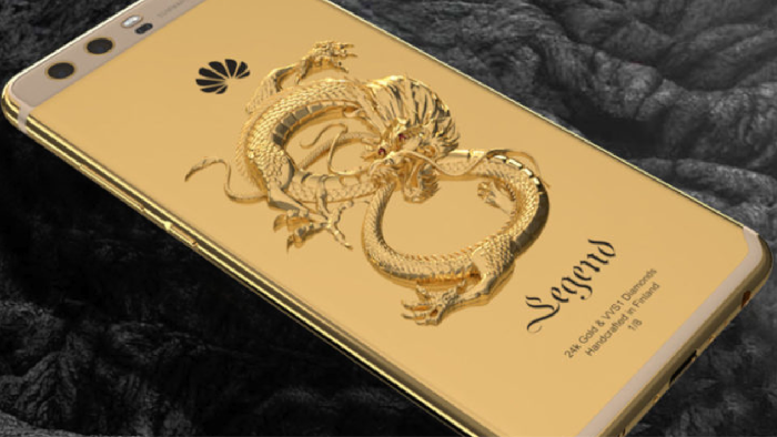 Mewahnya Huawei P10 Berbalut Emas 24 Karat