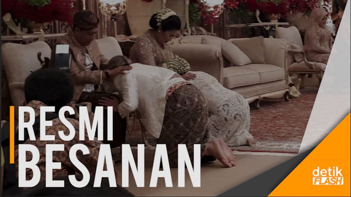 Suasana Akad Nikah Putra Budi Gunawan dengan Putri Buwas 