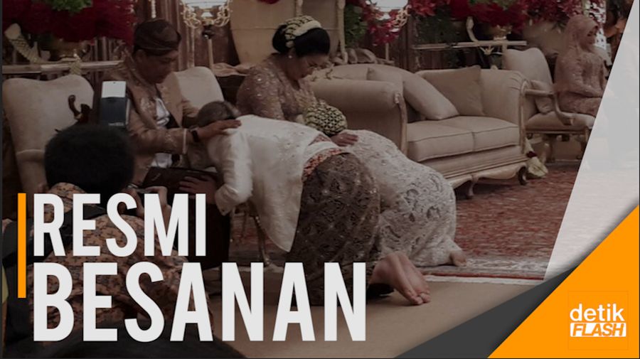 Suasana Akad Nikah Putra Budi Gunawan dengan Putri Buwas 