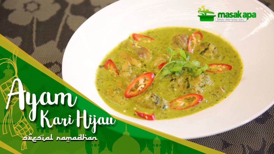 Ayam Kari Hijau