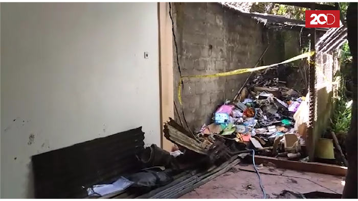 Sisa Kebakaran 7 Rumah di Sleman yang Diduga Sengaja Dibakar