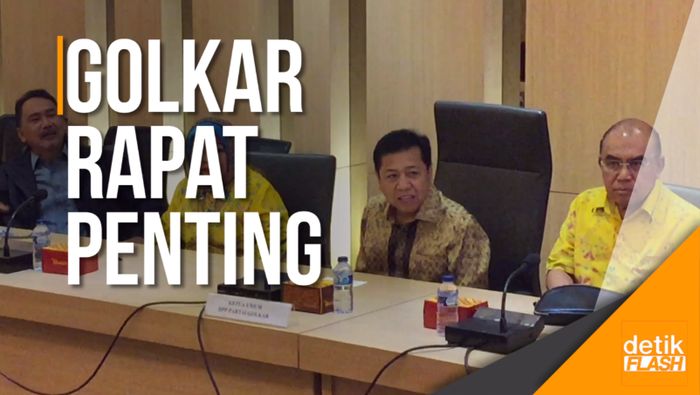 Golkar Bahas Nasib Novanto