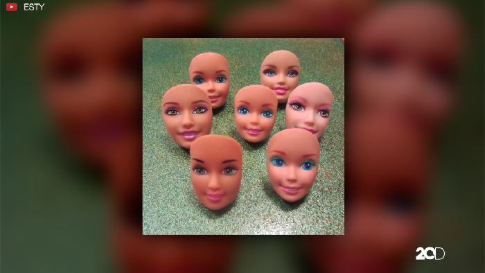 Ada Cincin Berbentuk Kepala Barbie, Unik Banget!