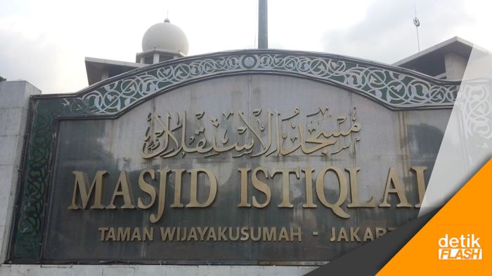 Persiapan Masjid Istiqlal Sambut Raja Salman