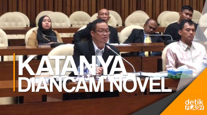 Terpidana Korupsi Muhtar Ependi Serang Novel Baswedan