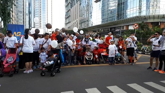 Serunya Anak-anak Kondisi Langka Lari Bareng IndoRunners