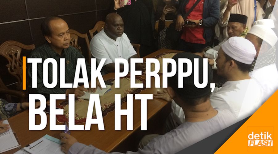 Alumni 212 Tolak Perppu Ormas dan Bela Hary Tanoe