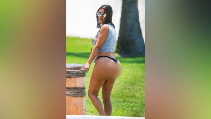 Bokong Aslinya Terekspos, Kim Kardashian Di-unfollow 100 Ribu Orang
