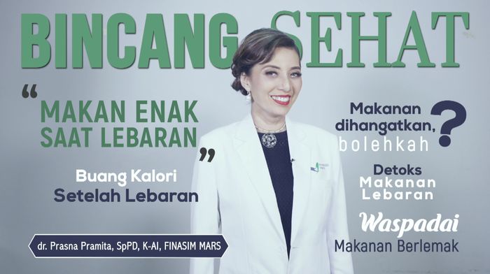 Kata Dokter Jangan Kalap Makan Saat Lebaran